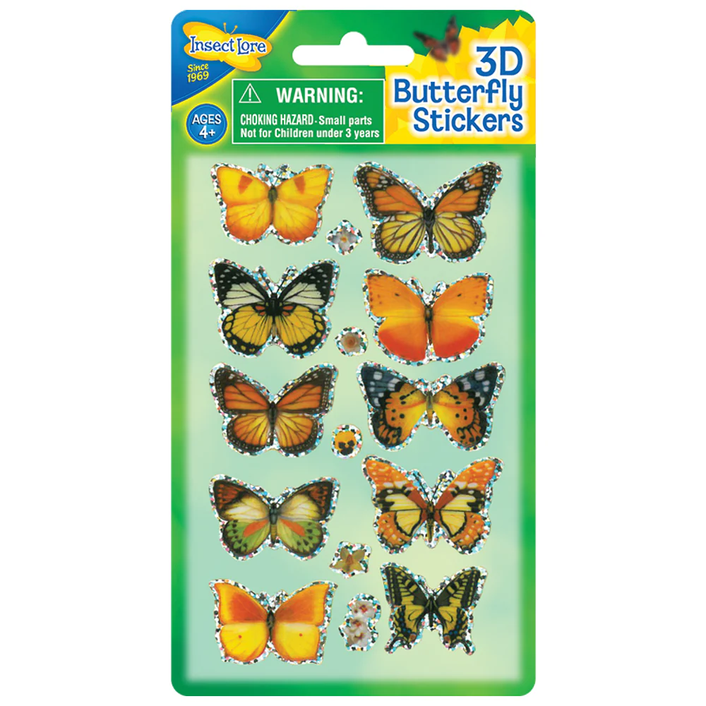 3D Butterfly Stickers - Image 3